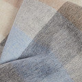 Halstuch – Beige/Grau aus reiner Wolle