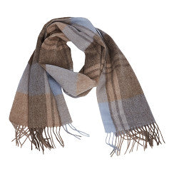 Scarf Alma – Hellblau/Beige