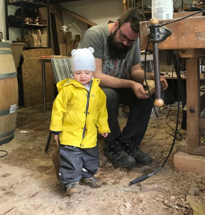 Holz-Steinbock Gigigampfi Frowin (auf Bestellung)