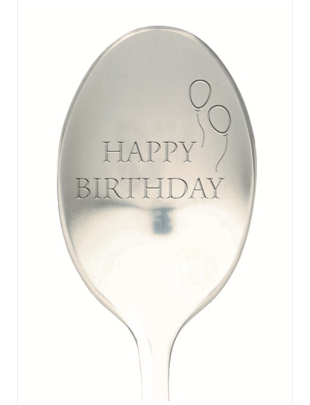 Löffel mit Nachricht - One Message Spoon - Happy Birthday