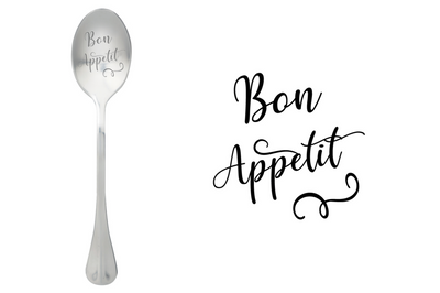 Löffel mit Nachricht -  One Message Spoon - Bon Appetit
