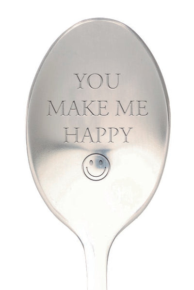 Löffel mit Nachricht- One Message Spoon- You make me happy :)