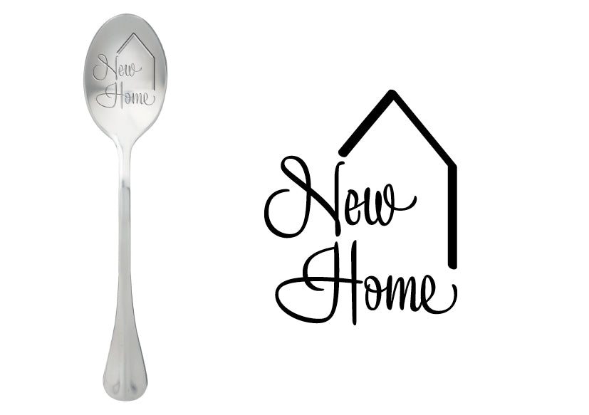 Löffel mit Nachricht - One Message Spoon - New home